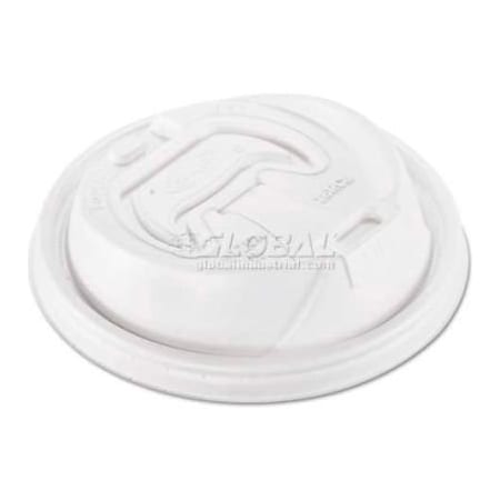 Dart Dart Optima Reclosable Lid, 12-24 oz Foam Cups, White, 100/Bag, 10 Bags/Carton DCC 16RCL